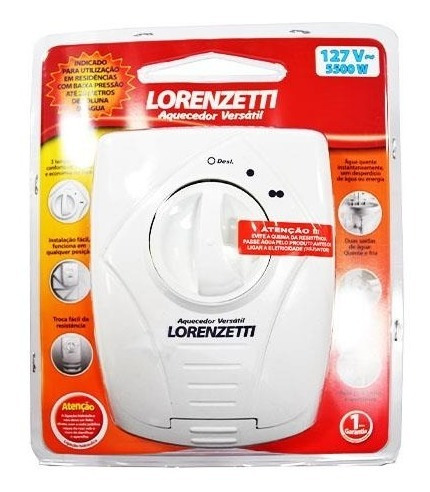 Lorenzetti Aquecedor Torneira 127v – pia, cozinha ou banheiro