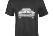 Camiseta unissex Muscle Car preta