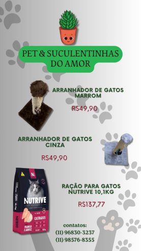 Pet e Suculentinhas do Amor