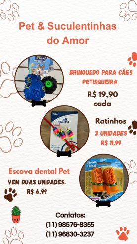 Pet e Suculentinhas do Amor